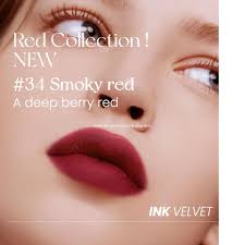 Peripera Ink Velvet #034 Smokey Red