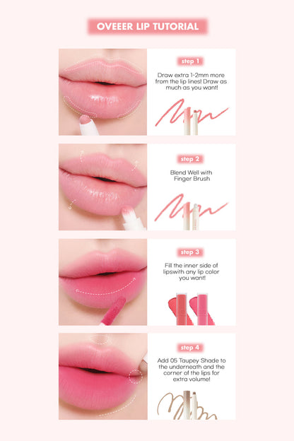 Rom&nd Lip Mate Pencil #02 Dovey Pink